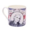 Bone-china mug, featuring our Red, White and Blue design. Each Scribbleface gift is created by Francis Morrish at her photo design studio in Kent. Bespoke gifts that can be personalised with a favourite photograph.