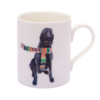 Bone-china mug, featuring our Best Friend design. Each Scribbleface gift is created by Francis Morrish at her photo design studio in Kent. Bespoke gifts that can be personalised with a favourite photograph.