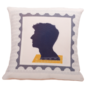 100% cotton canvas cushion, featuring our Smart and Craft design. Each Scribbleface gift is created by Francis Morrish at her photo design studio in Kent. Bespoke gifts that can be personalised with a favourite photograph.