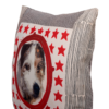 100% cotton canvas cushion, featuring our Space Dog 2 design. Each Scribbleface gift is created by Francis Morrish at her photo design studio in Kent. Bespoke gifts that can be personalised with a favourite photograph.